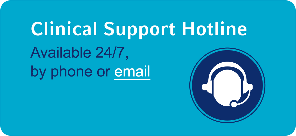 Clinical Support Hotline